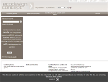 Tablet Screenshot of ecodesignconcept.com